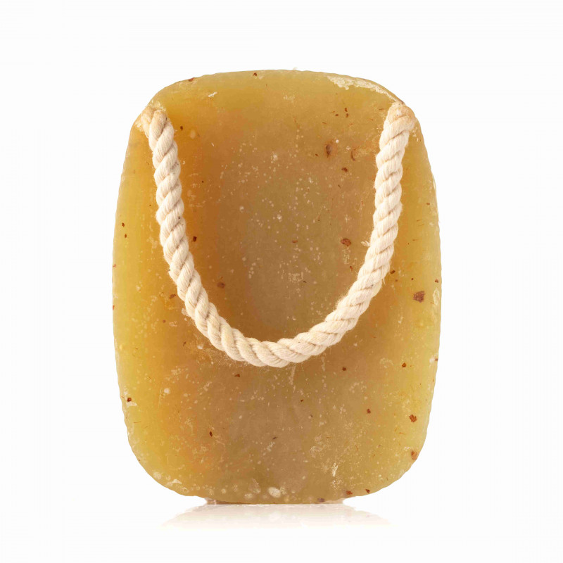 Závěsné mýdlo / kiwi a limeta Závěsné mýdlo / kiwi a limeta