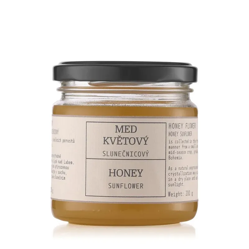 Med květový slunečnicový
