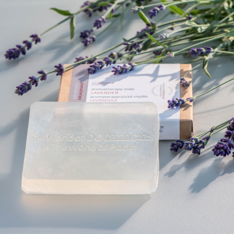 Aromaterapeutické mýdlo levandule