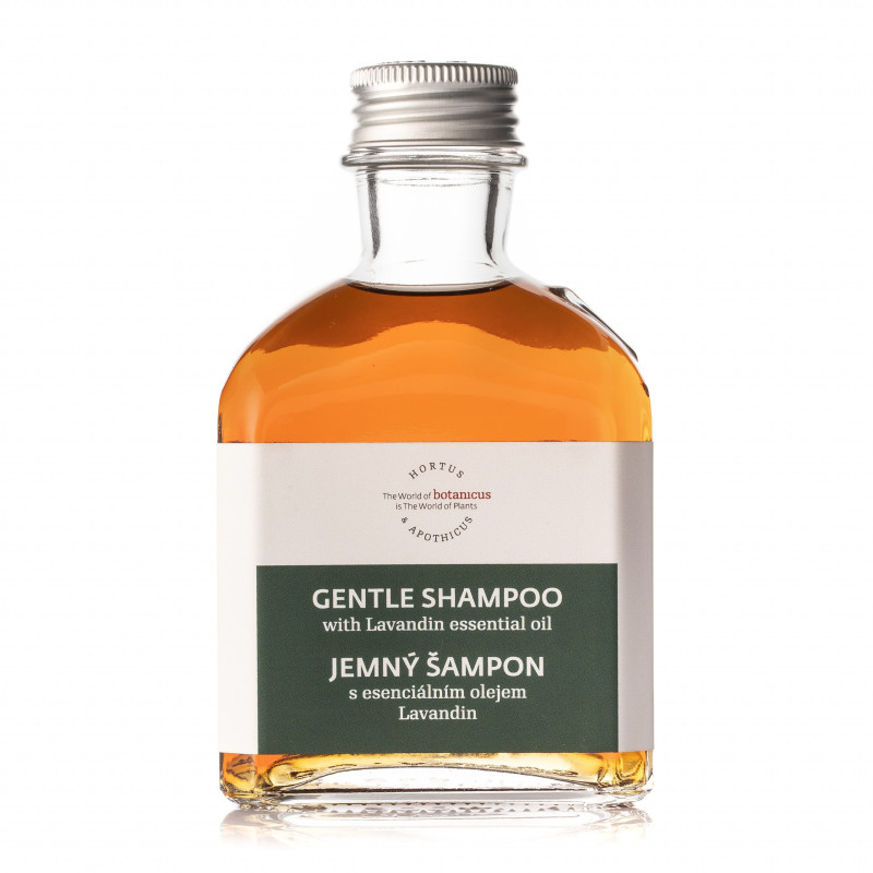 Jemný šampon s esenciálním olejem lavandin