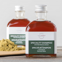 Speciální šampon s extraktem červená hena