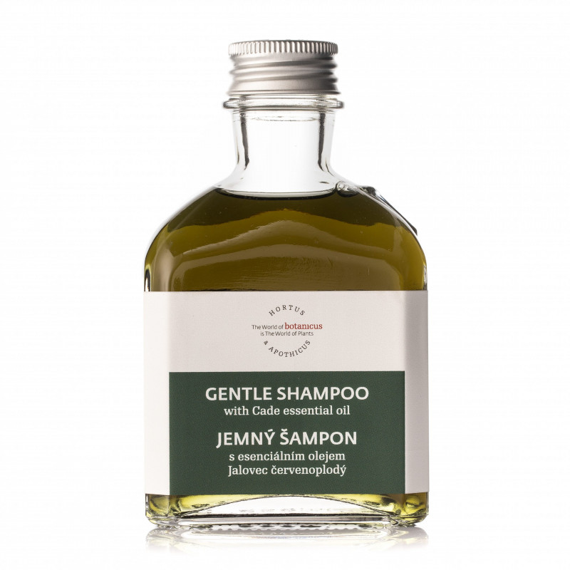 Jemný šampon s esenciálním olejem jalovec červenoplodý