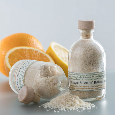 Mořská koupelová sůl pomeranč a citron
